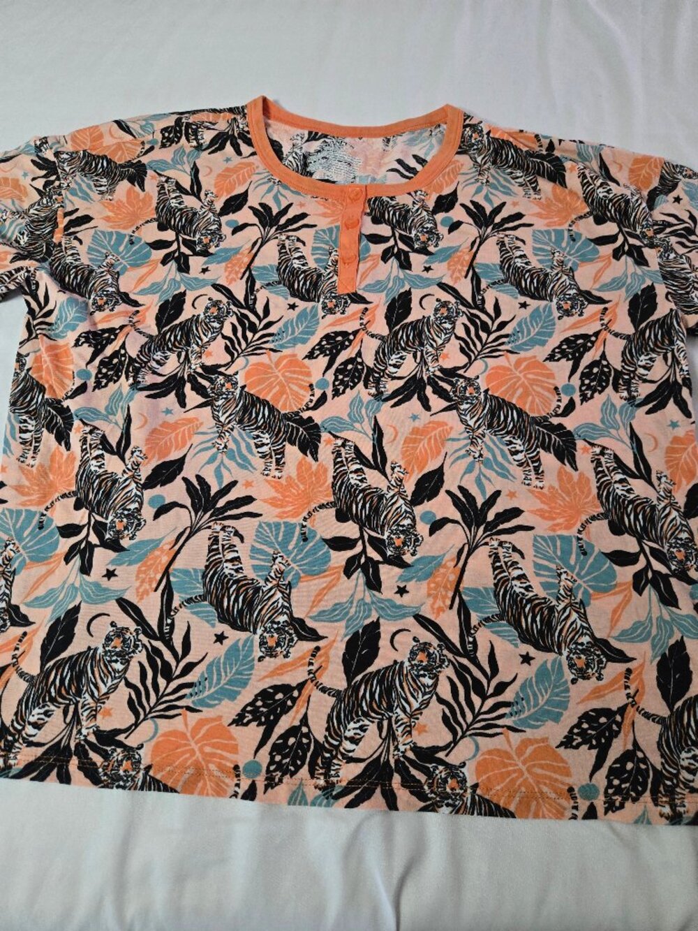 JoySpun Womens 2 Pc Pajama Short Set XL (16-18)